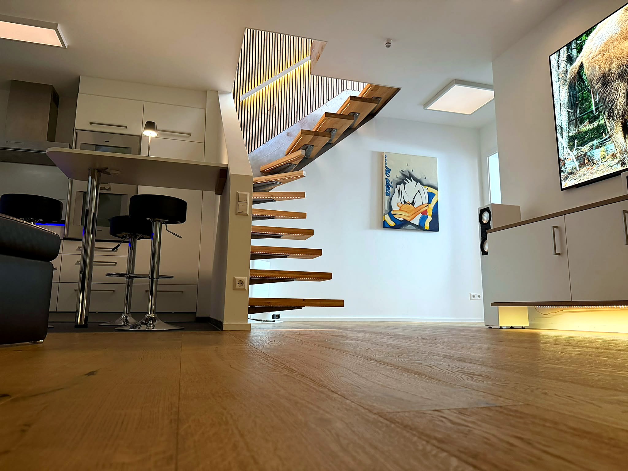 Tragarmtreppe Nahaufnahme